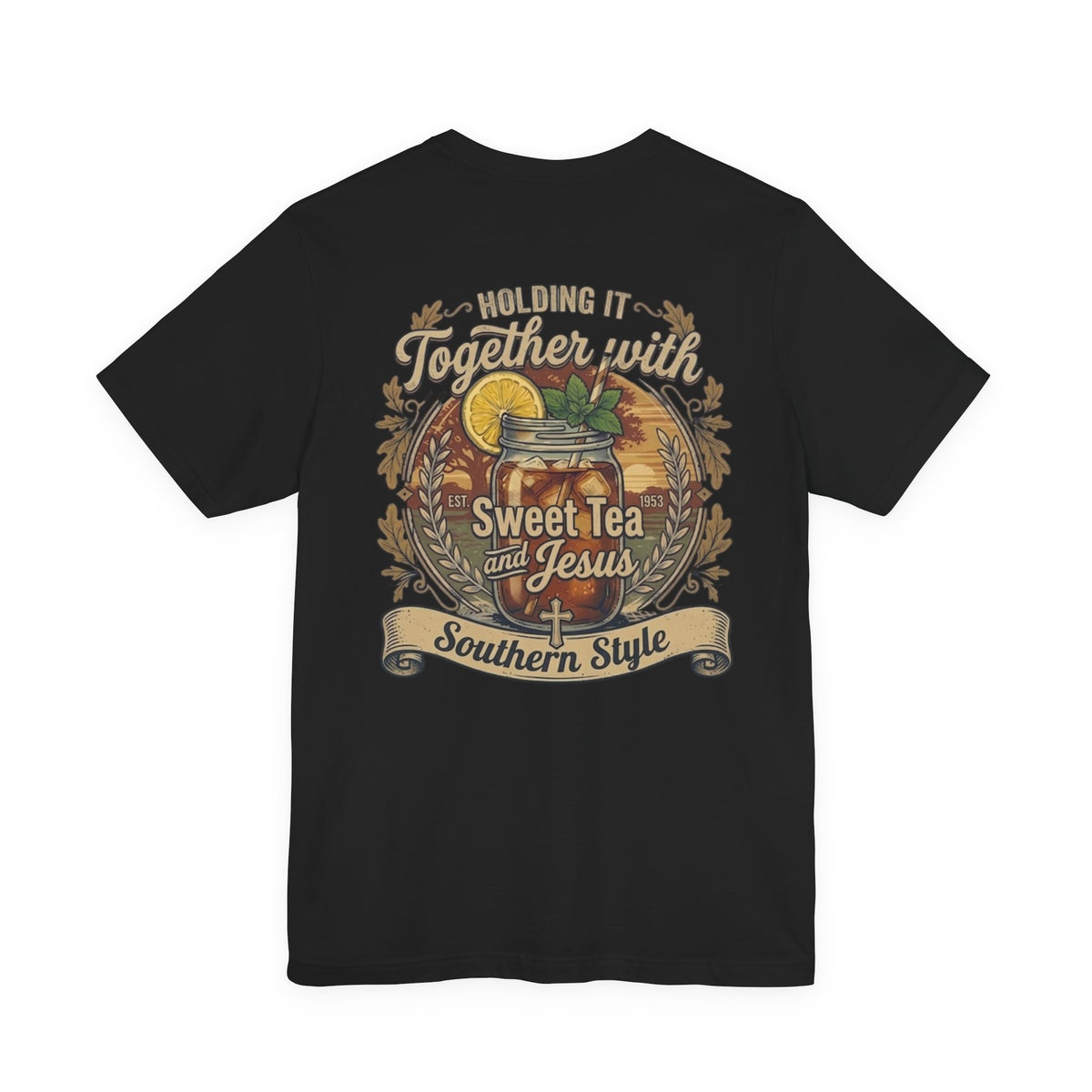 Sweet Tea & Jesus Short Sleeve Tee