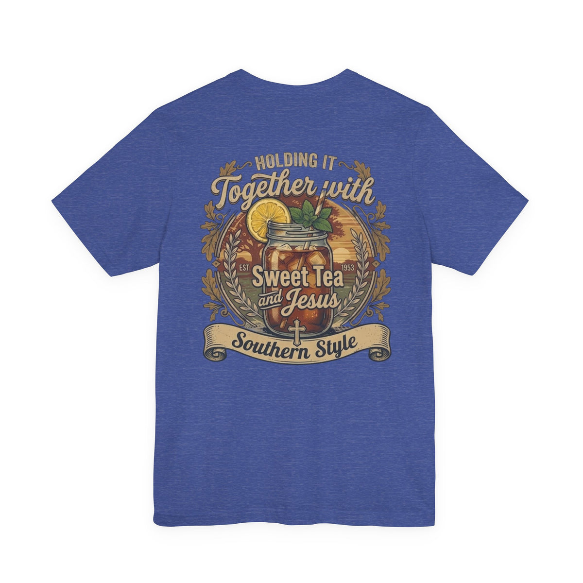 Sweet Tea & Jesus Short Sleeve Tee