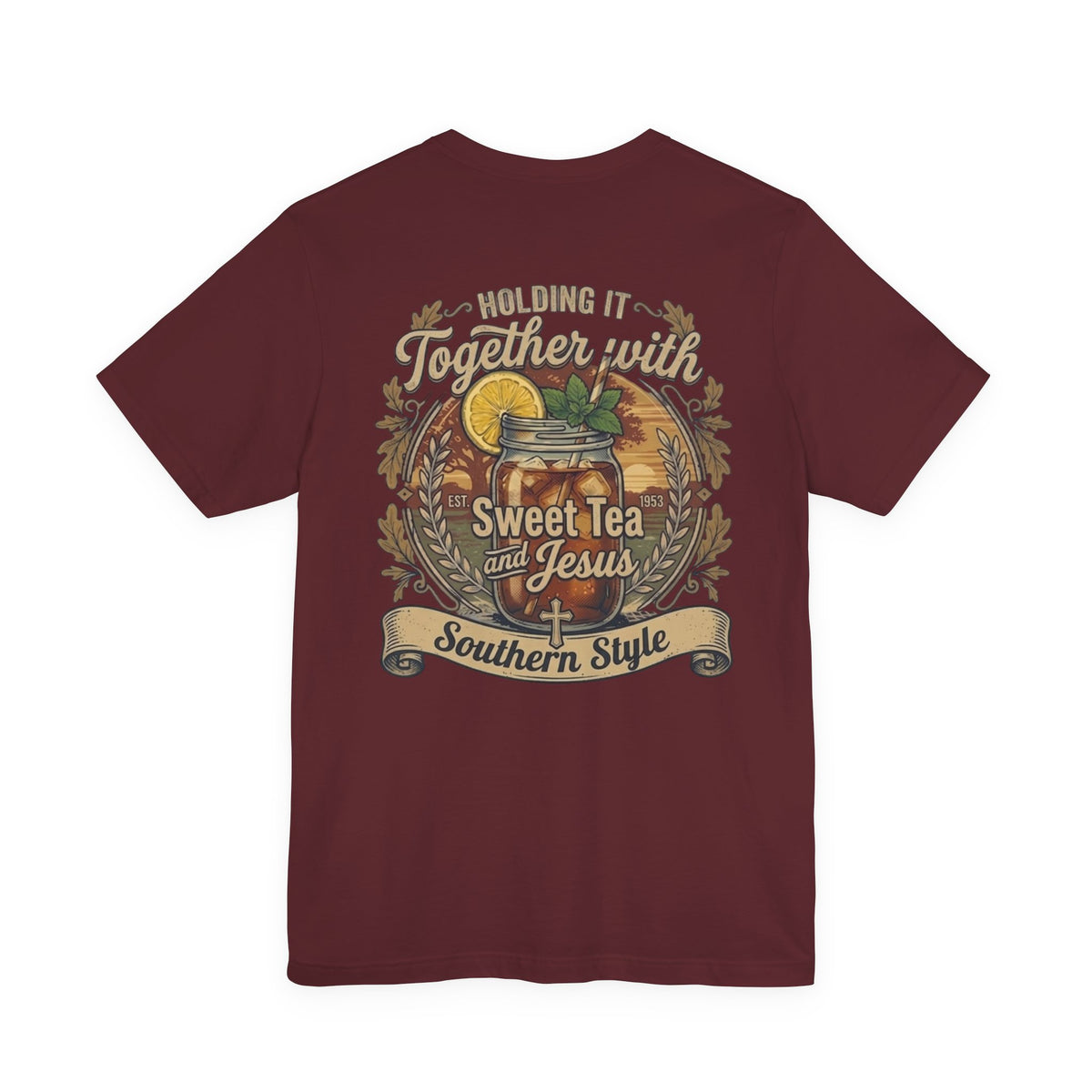 Sweet Tea & Jesus Short Sleeve Tee